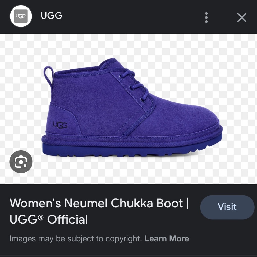 UGG nuemel women’s size 6
